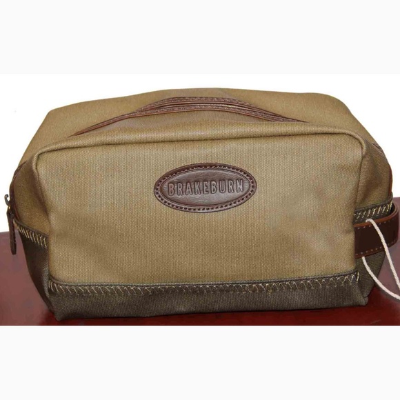 Brakeburn Dorset England Dopp Kit Travel Bag - Picture 2 of 3